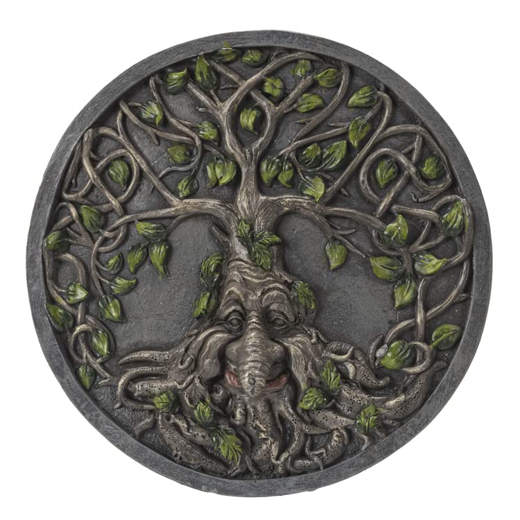 Pacific Trading Giftware Tree Man Wall Plaque, 7.09-inch Diameter, Resin, Multicolor, Home D√©cor, Wall D√©cor, Halloween