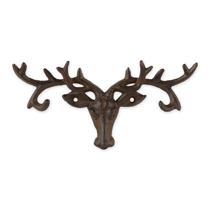 DII Decorative Cast Iron Wall Hook Collection, Buck