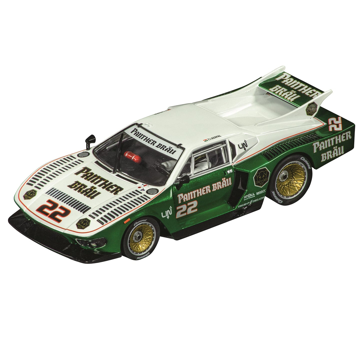 Carrera 31045 De Tomaso Pantera No.22 1:32 Scale Digital Slot Car Racing Vehicle Digital Slot Car Race Tracks