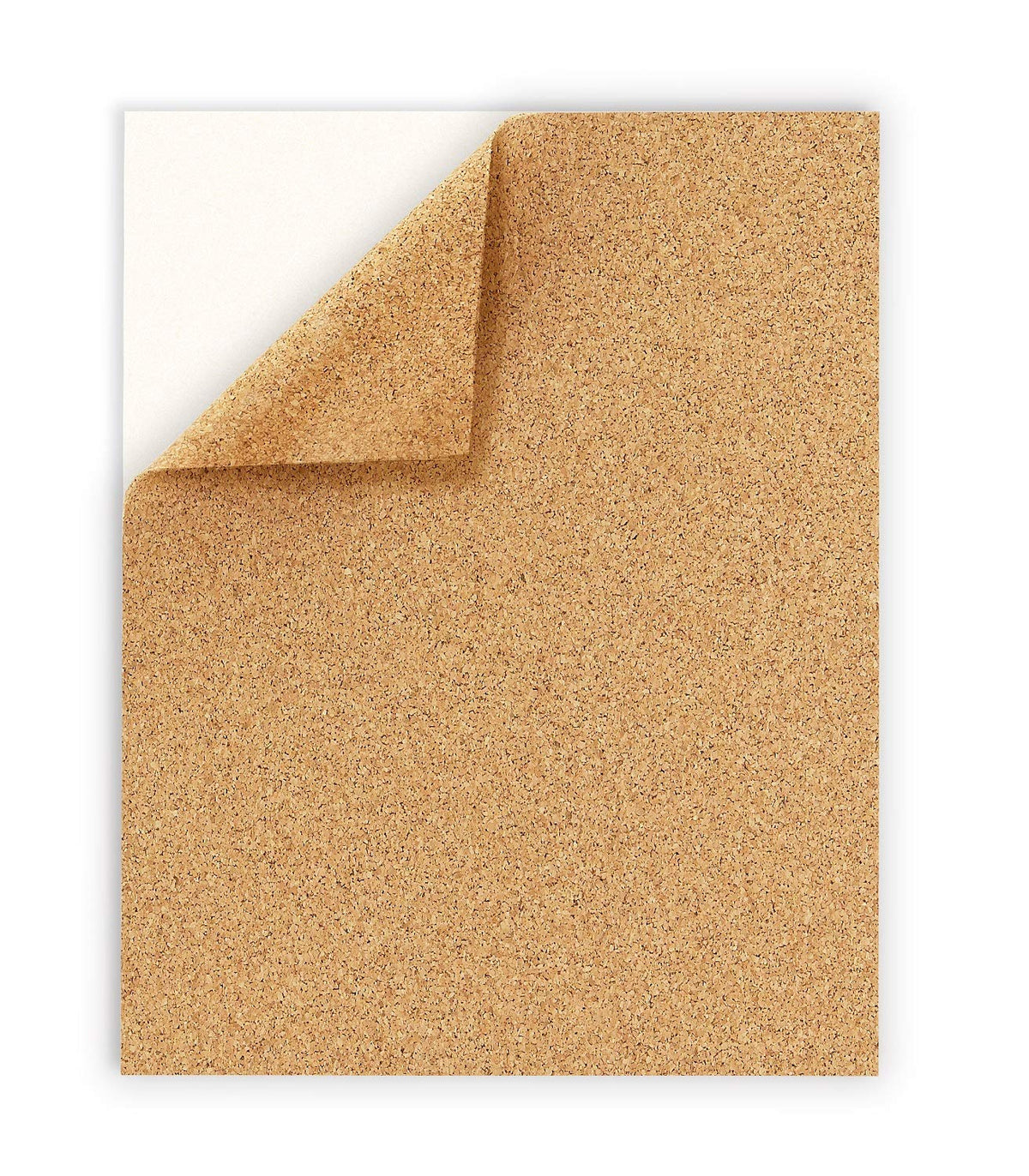 Hygloss Products Cork Sheets – 2 mm Thick Self Adhesive Cork Roll – 8.5 x 11 Inches, 2 Pack