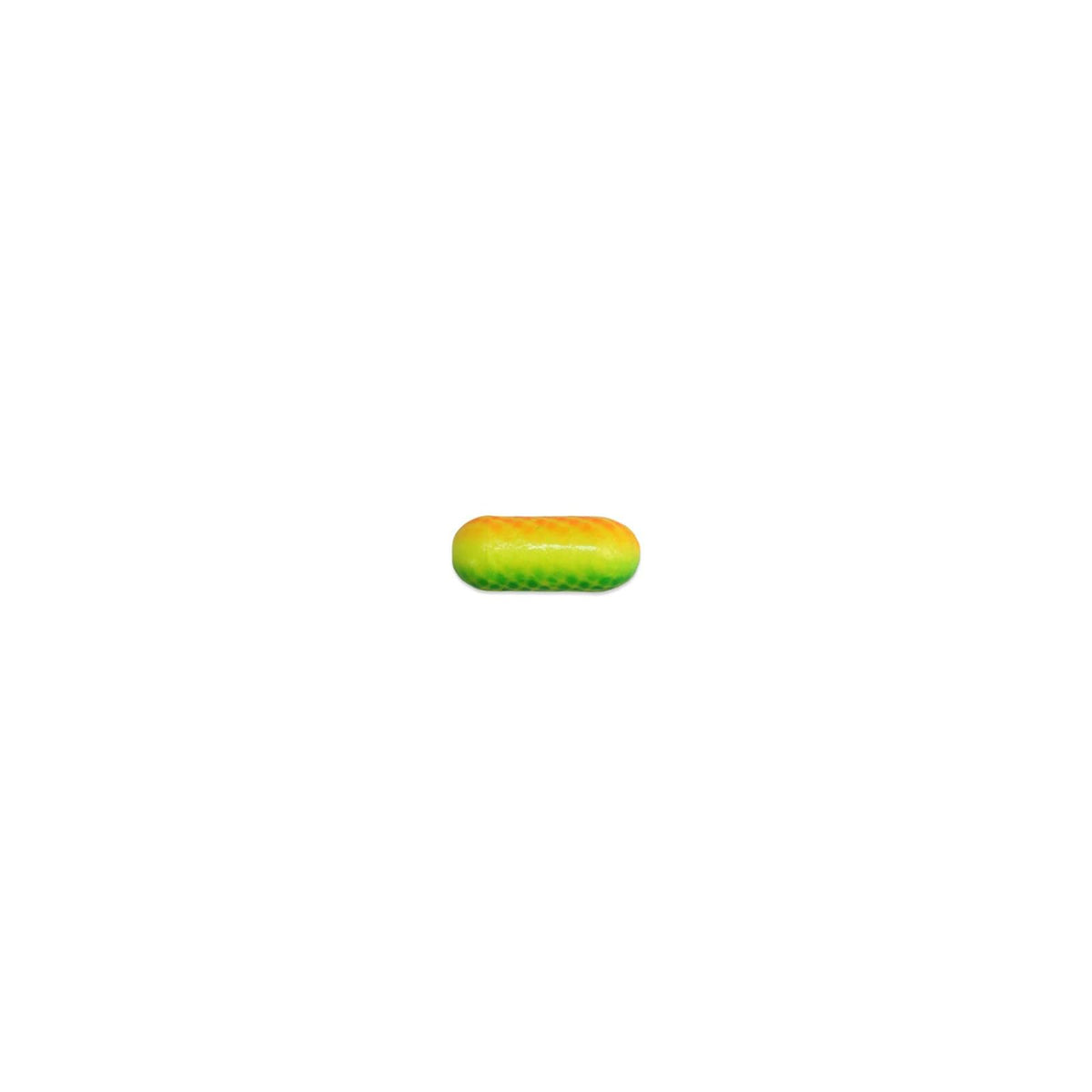 Mack's Lure Fishing Hook, 5/8 In. / 5-pack, Chartreuse/Orange & Green Scale