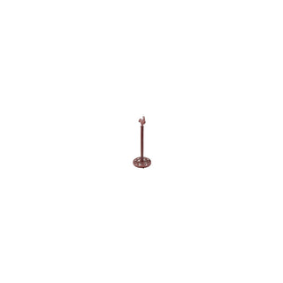Handcrafted Nautical Decor Toilet Paper Holder, Rustic Red Whitewashed