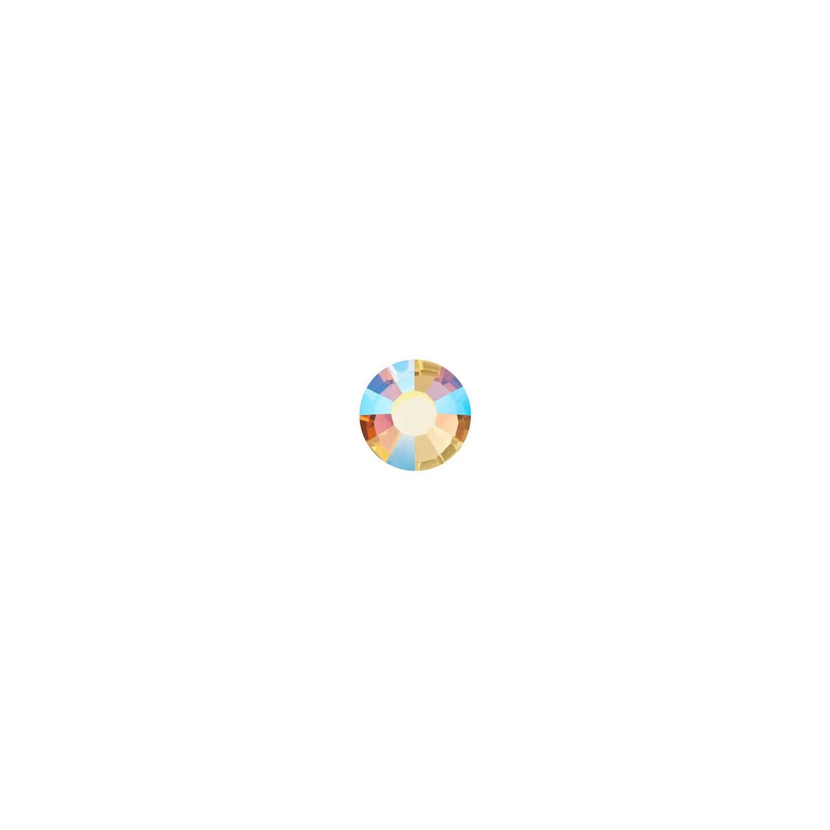Preciosa Craft Bead, SS16, Light Colorado Topaz AB