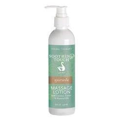 Soothing Touch Ayurveda Massage Lotion, Unscented, 128 Ounce