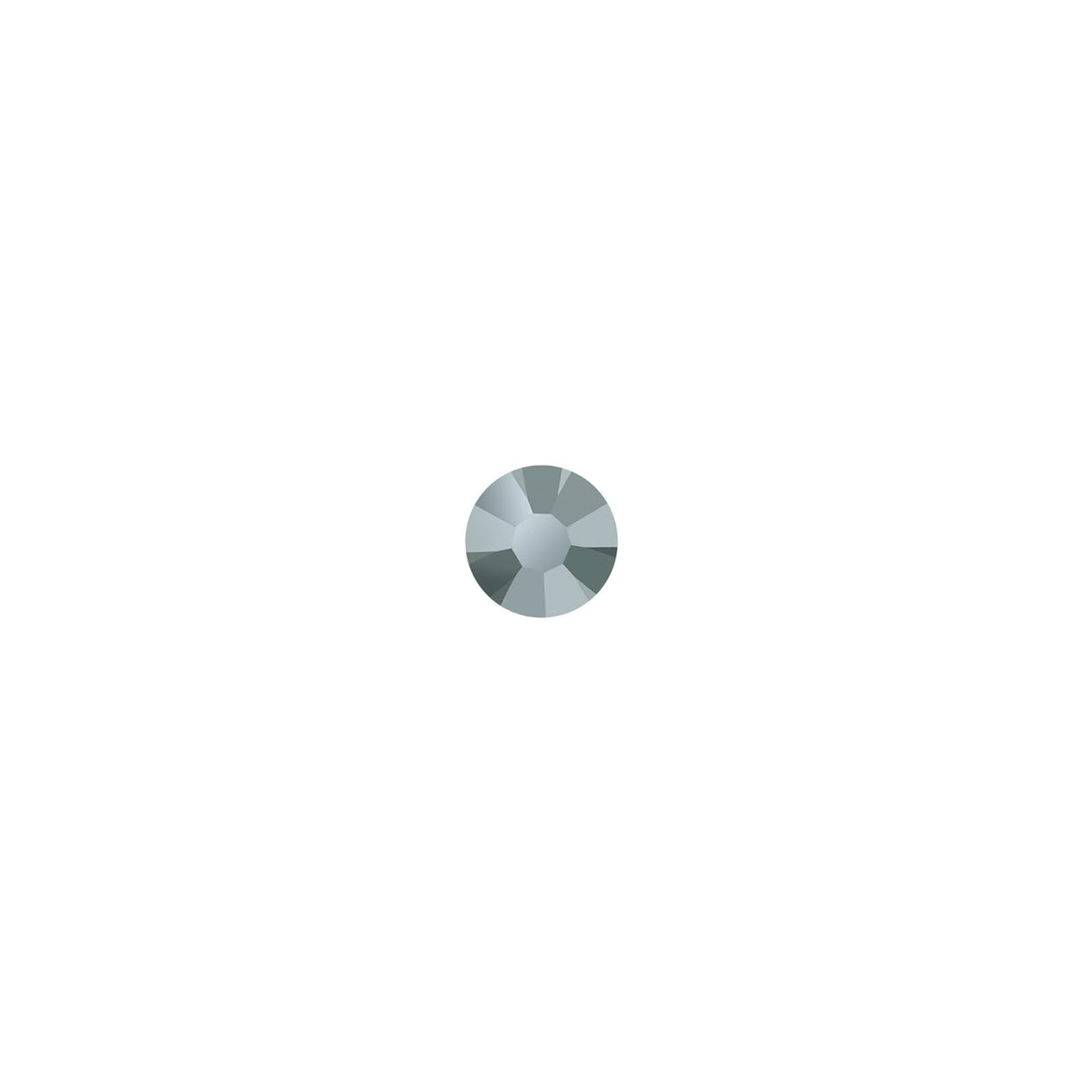 Preciosa Craft Bead, SS12, Jet Hematite