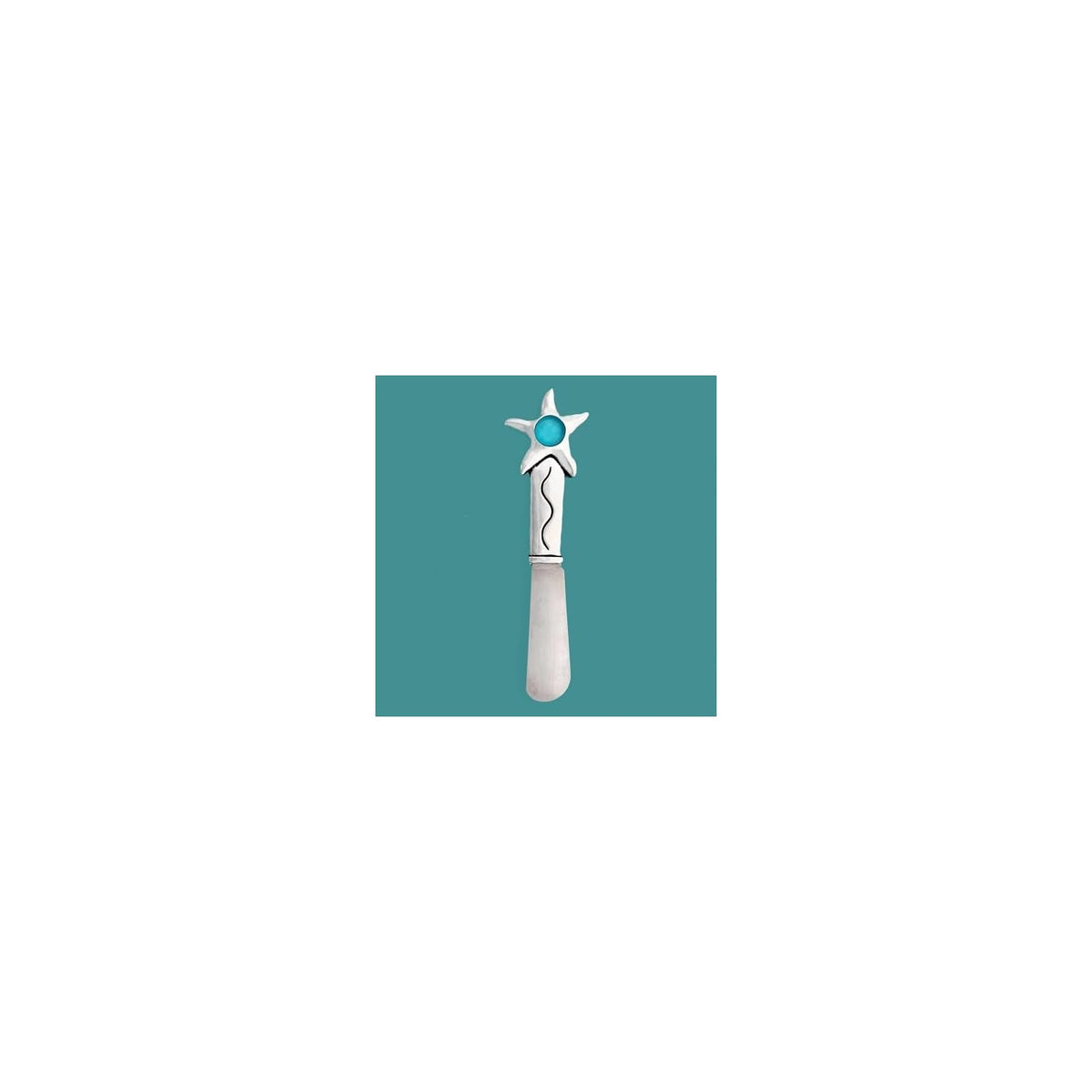 Basic Spirit Knife, 4.5" long, Silver