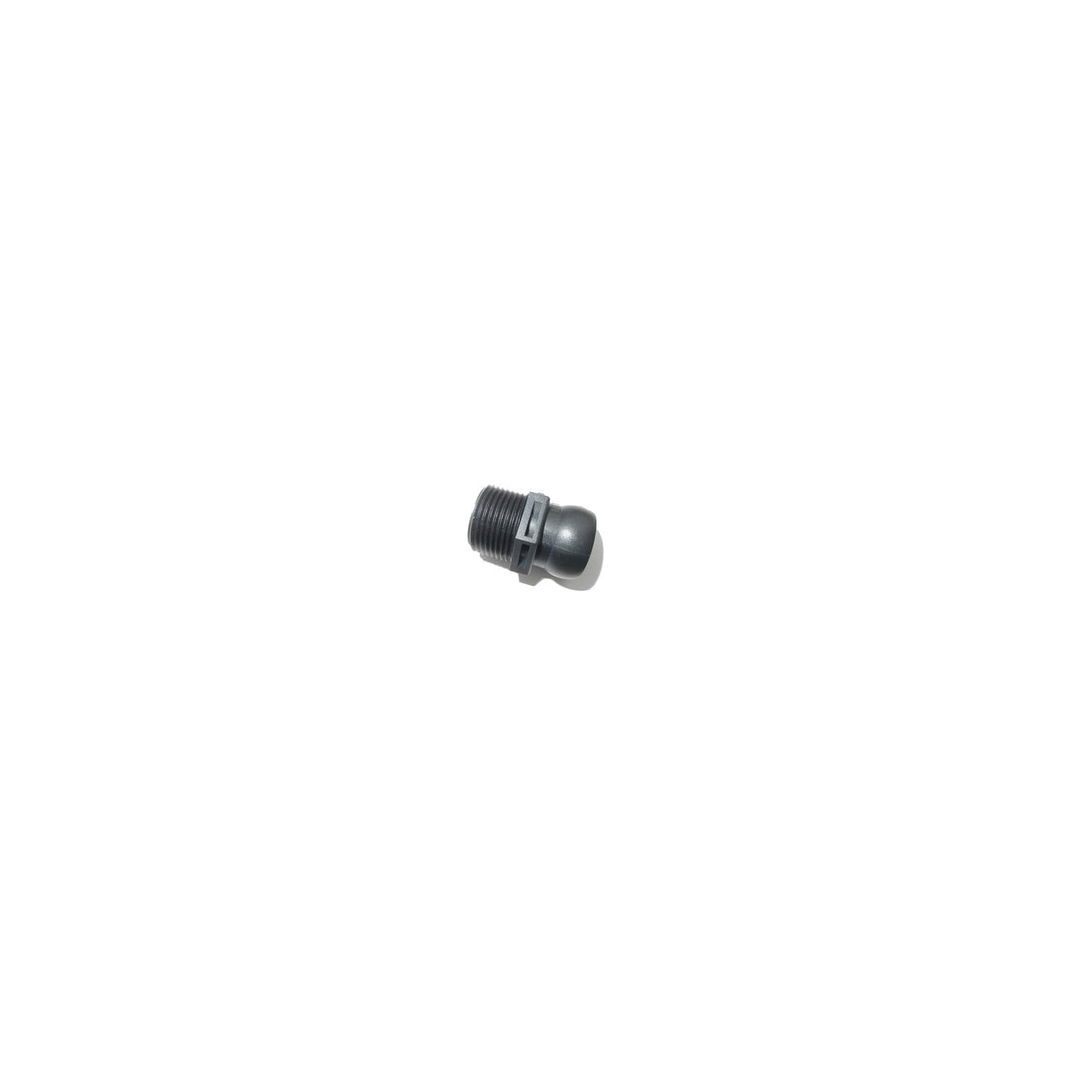 Lifegard Aquatics Hose Pipe Fitting, 1/2 inch, Black