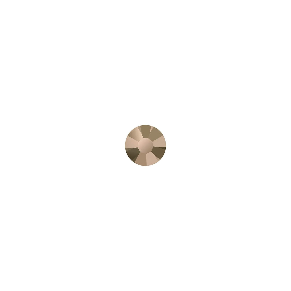 Preciosa Craft Bead, SS20, Jet Brown Flare