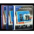BAZIC 1/2" Poly 3-Ring Presentation View Binder w/ Pocket