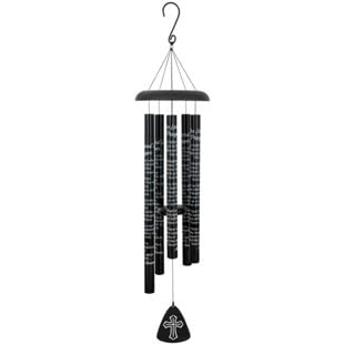 Carson Wind Chime-Black Sonnet-Lord's Prayer (44")