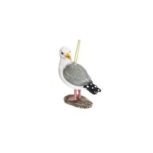 Globe Imports Seagull Bird Christmas Tree Ornament