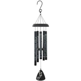 Carson Wind Chime-Black Sonnet-Amazing Grace (30")