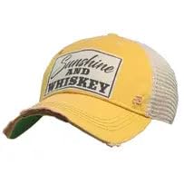 VINTAGE LIFE Hat, Sunshine & Whiskey Yellow, Vintage