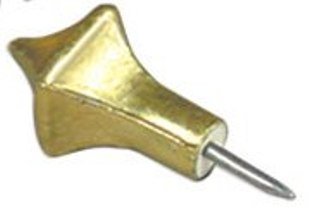 Christian Brands Easter Vigil Service Accessory Pack of 5 Gold Nails for Cross on Paschal Candle