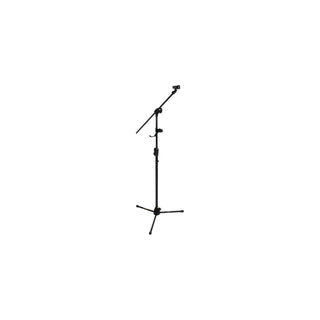 Hercules Microphone Stand, Black, Boom microphone stand with a telescoping boom