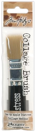 Ranger TDA50872 Tim Holtz Distress Collage Brush-3/4, 3/4"