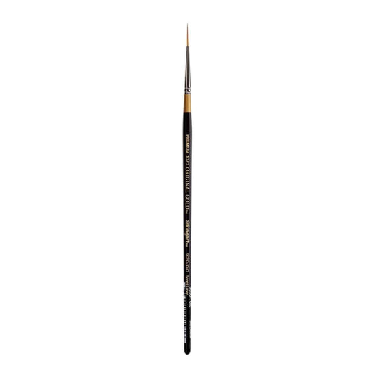 KingArt Original Gold 9050 Series , Premium Artist Brush, Golden TAKLON Script Liner-Size: 10/0