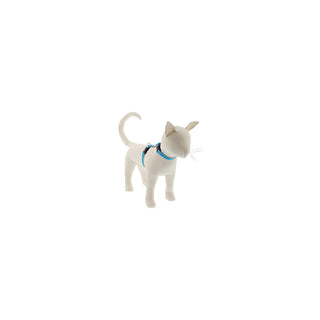 LupinePet Animal Harness, 1/2" wide; 12-20" girth, Blue Diamond