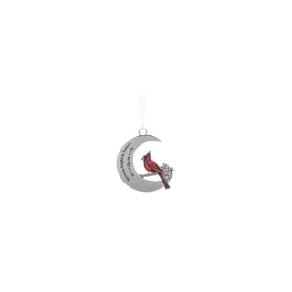 Ganz Hanging Ornament, Silver/Red