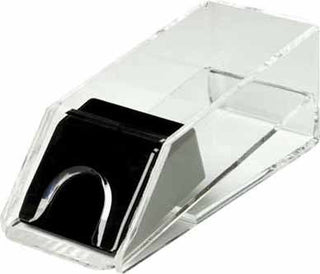 CHH 10" Deck of 4 Playing Cards Plastic Dealer Shoe - Clear & Black