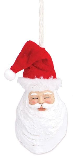 Cape Shore Resin Ornament - Oyster Santa, Christmas Decorations Ornament, Modern Style, Unisex-Adult
