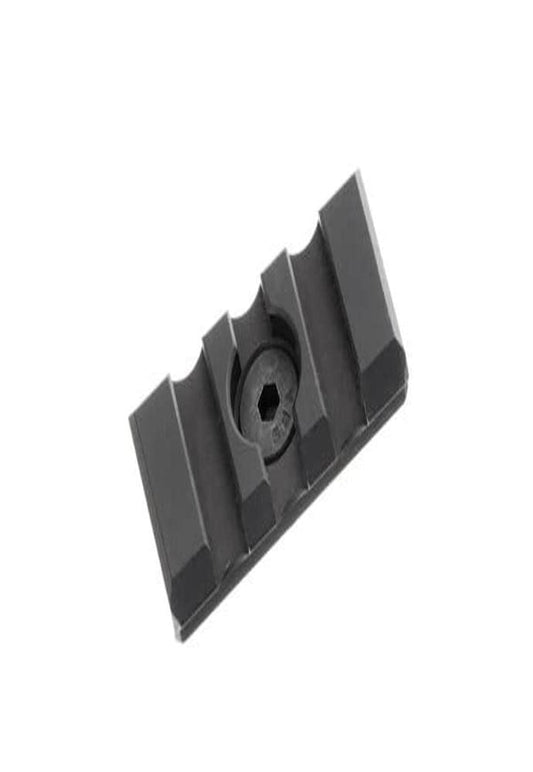 Leapers UTG MTURS10S PRO 3-Slot M-LOK Picatinny Rail Section, Matte Black