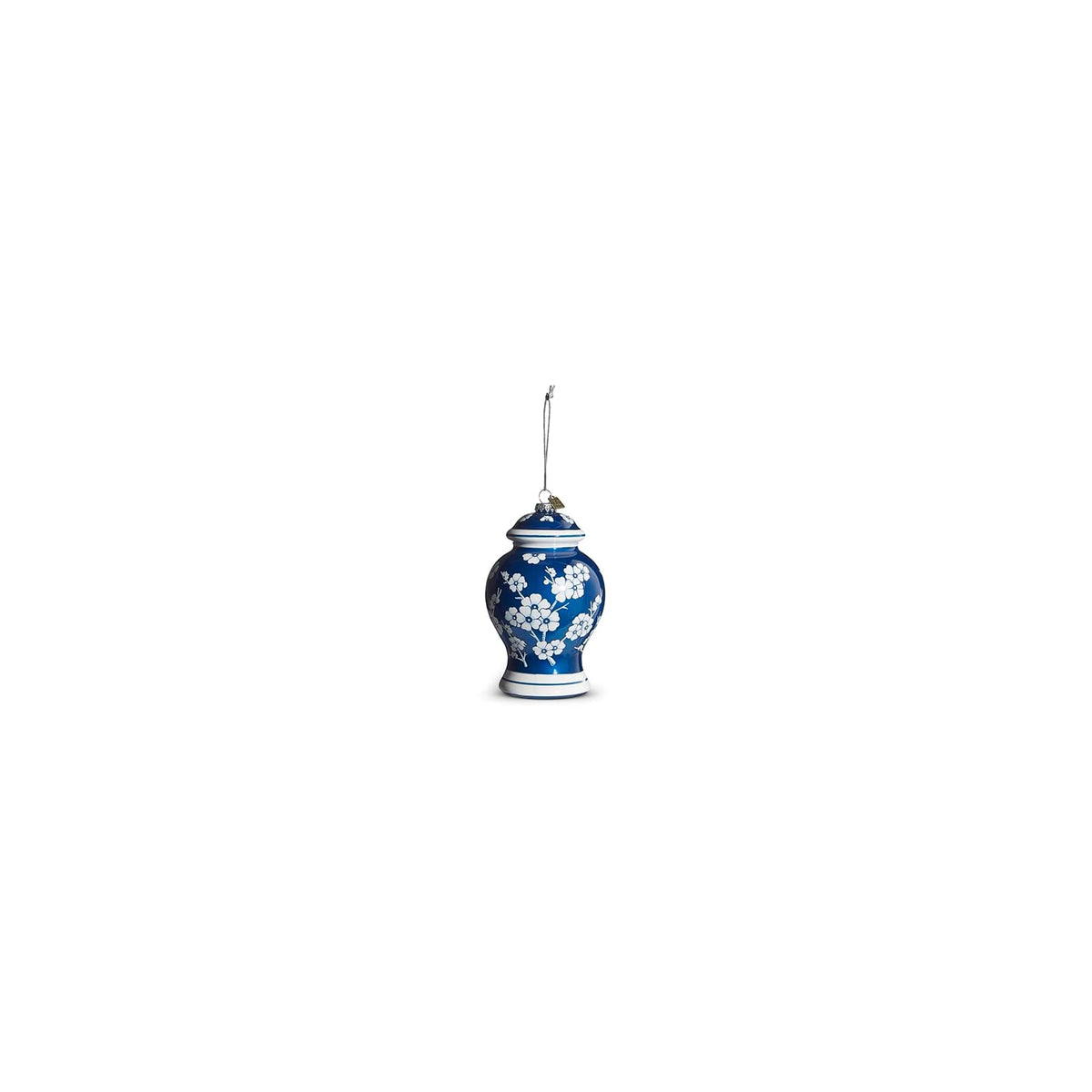 RAZ Imports Hanging Ornament, 4.25" x 6.5", Blue,white