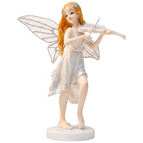 Comfy Hour Figurine, 8.3", White, Black, Blue, Orange, Brown