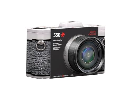 EuroGraphics Puzzle in a Tin Shaped Classic Camera, 550 Pieces (8551-5600)