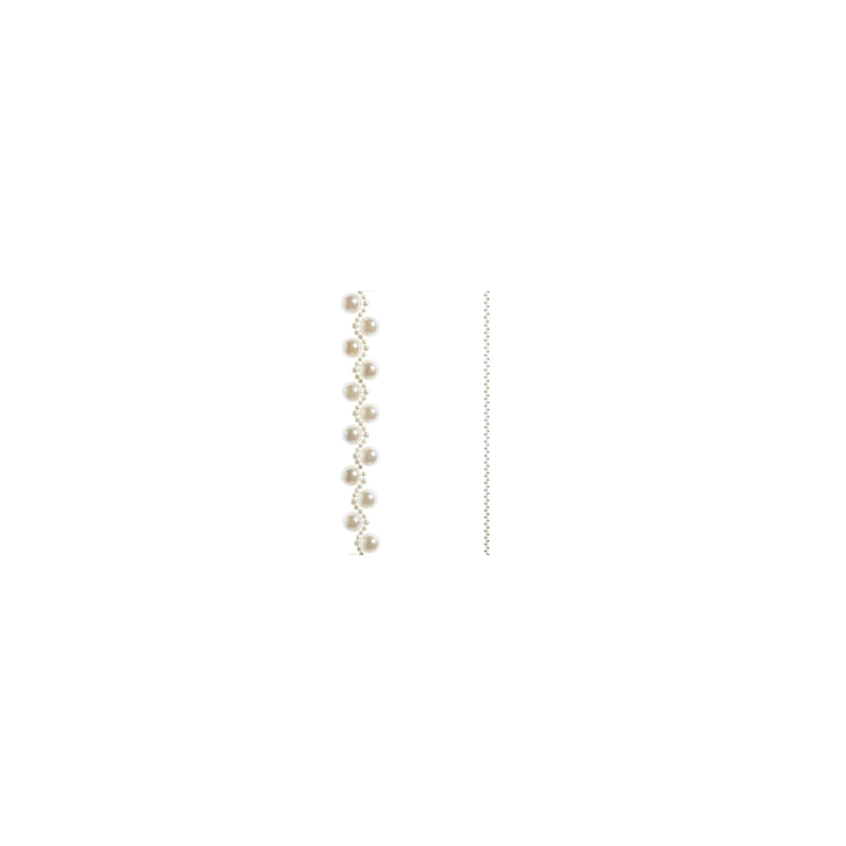 RAZ Imports Garland, 6 feet, White