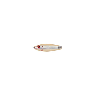 MirrOLure Fishing Hook, 3.5in 1/2oz, Bone Bk-Be/Silver