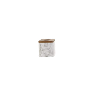 Harman Facial Tissue Holder, 6 x 6 x 6 inches, Marble