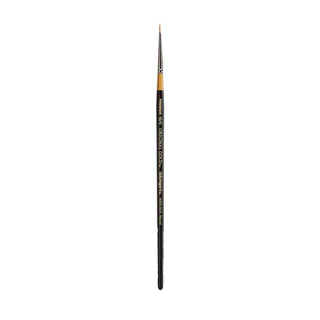 KingArt Original Gold 9000 Series , Premium Artist Brush, Golden TAKLON Round-Size: 10/0