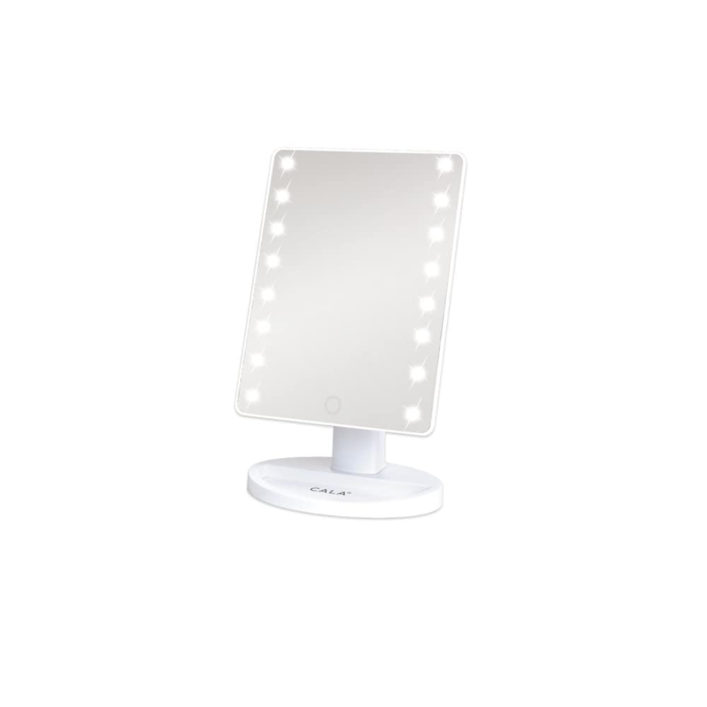 Cala Led vanity white mirror