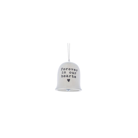 Ganz Hanging Ornament, White/Black