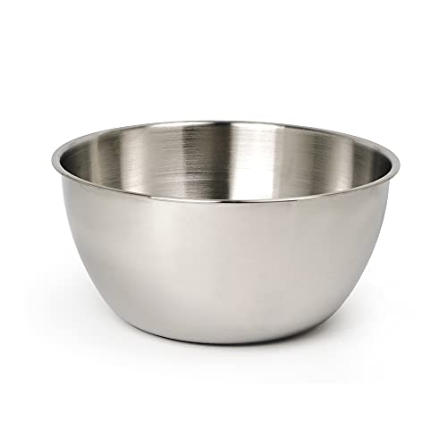 RSVP International Endurance Stainless Steel Mixing Bowls, 6 Quart