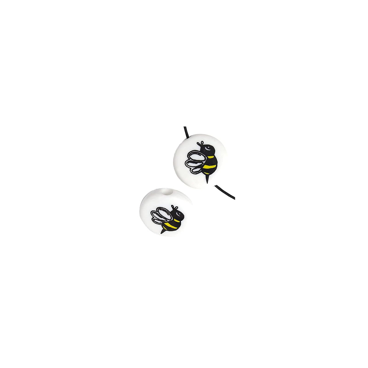 John Bead Charm, Small, Yellow