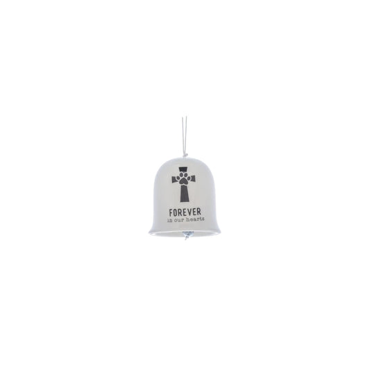 Ganz Hanging Ornament, White/Black