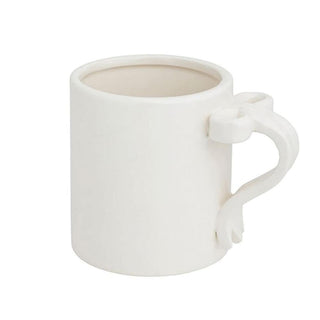 Mud Pie Drinking Cup, 15 Ounces, White