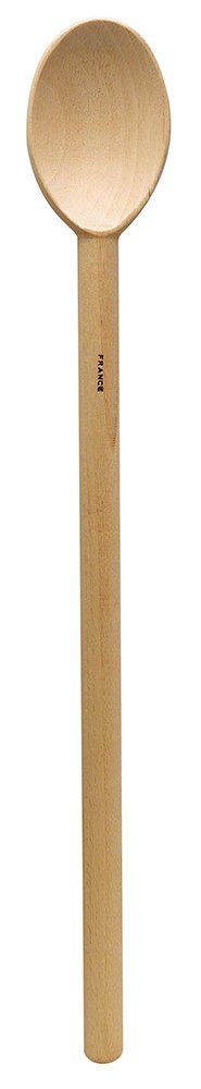 HIC Harold Import Co. Deluxe Heavyweight French Beechwood Spoon, 17.75-Inches