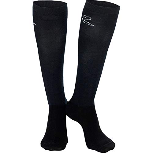 Horze Competition Socks, 2 pack Black 8.5-9.5