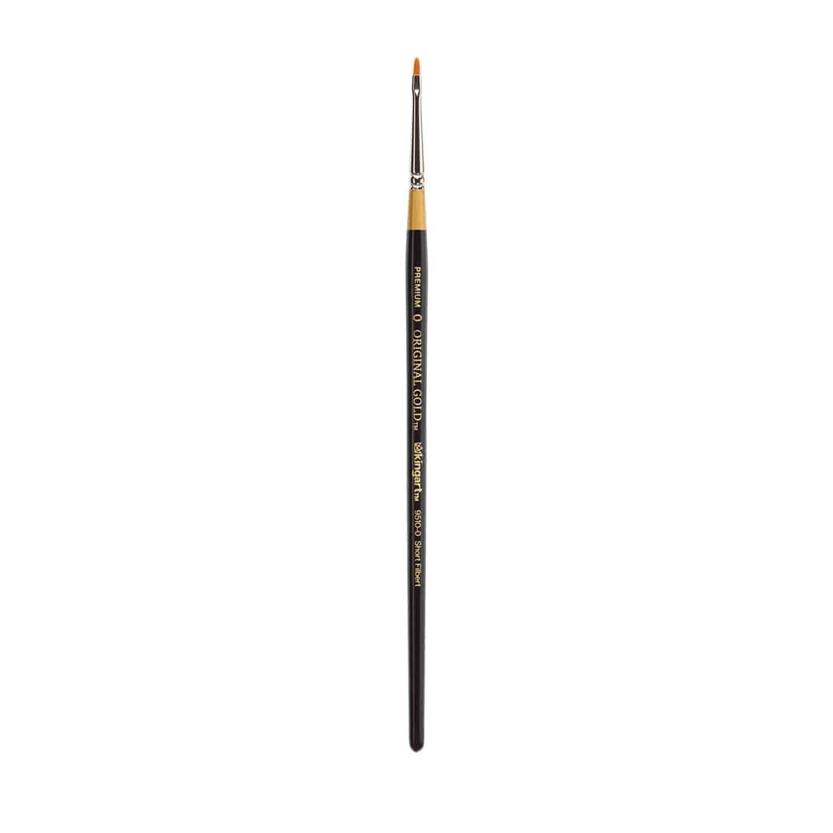 KINGART Original Gold 9515 Series, Golden Taklon Pointed Filbert (0)