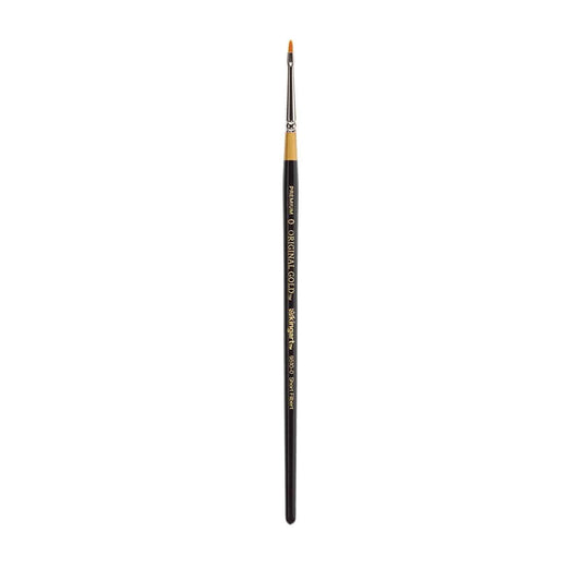 KINGART Original Gold 9515 Series, Golden Taklon Pointed Filbert (0)