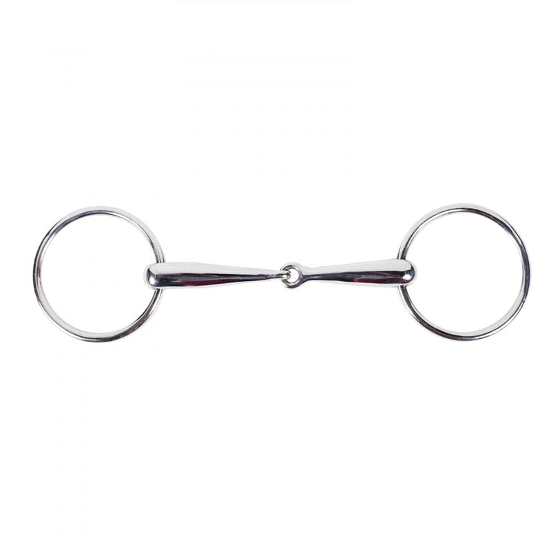 HORZE Loose Ring Snaffle Bit - 55mm Rings - 4