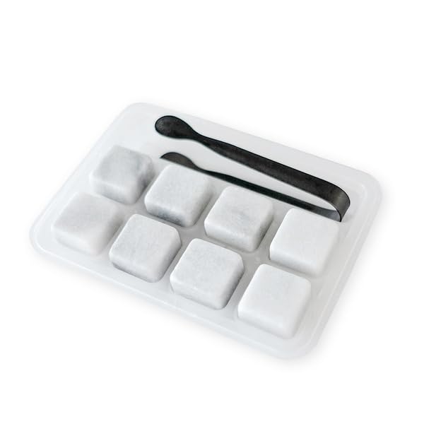 JEmarble Ice Cube Tray, 0.9-Inch, White