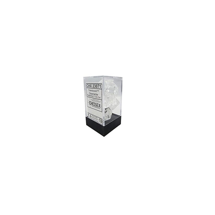 Chessex Game Dice, 1.8 inches, White