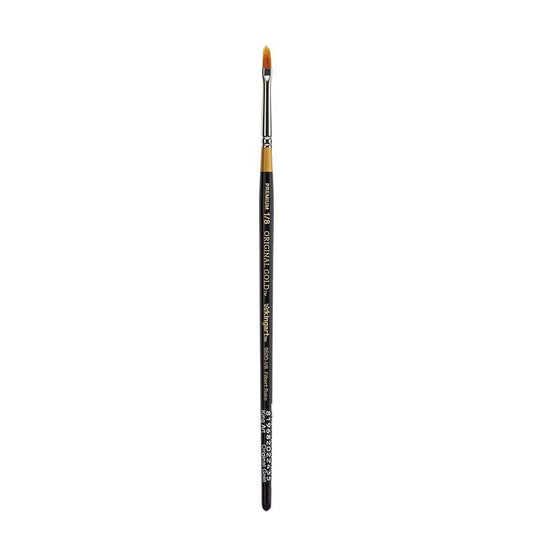 KINGART Original Gold Premium Artist Brush, Golden TAKLON Filbert Rake