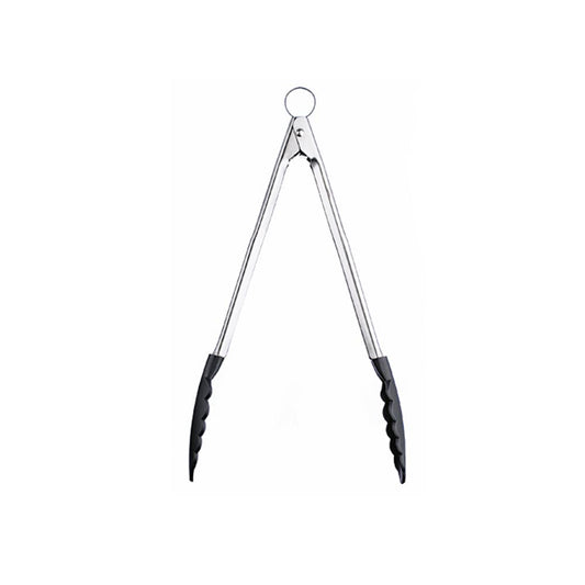 Browne & Co Cuisipro 12-Inch Non Stick Nylon Locking Tongs