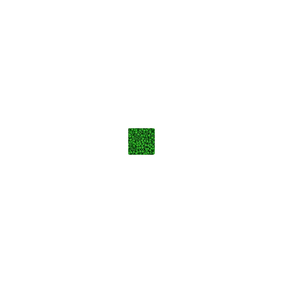John Bead Craft Bead, Size: 11, Green Pea Opaque