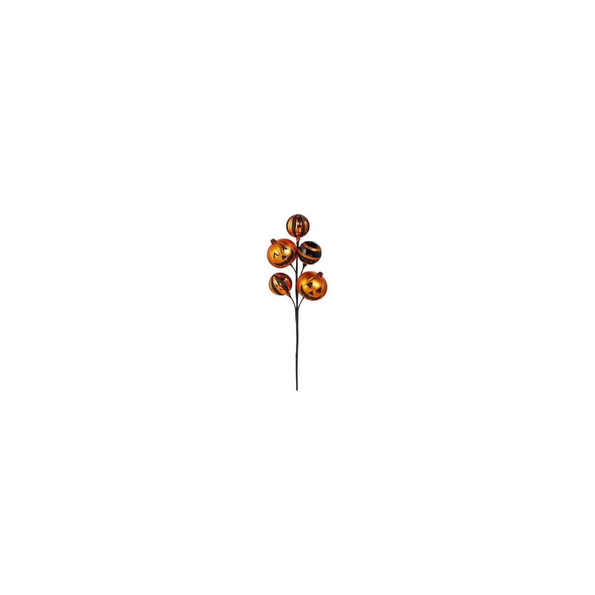 Raz Imports Lighted Outdoor Display, Black, Orange